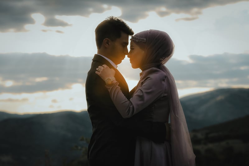 Forest Wedding Couple